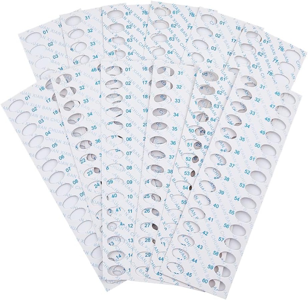 Embroidery Paper - 30Pcs 30 위치 자수 스레드 종이
