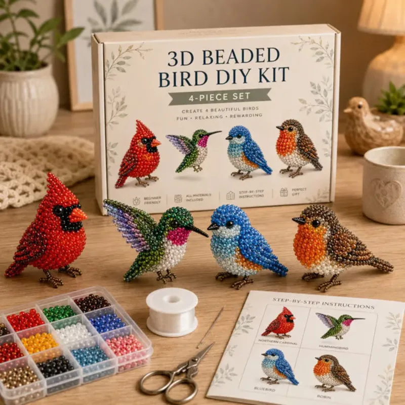 DIY 구슬로 만든 3D 자수 바느질 장난감 동물 키트 - Embroidery Cross Stitch Patterns 리뷰 및 가격