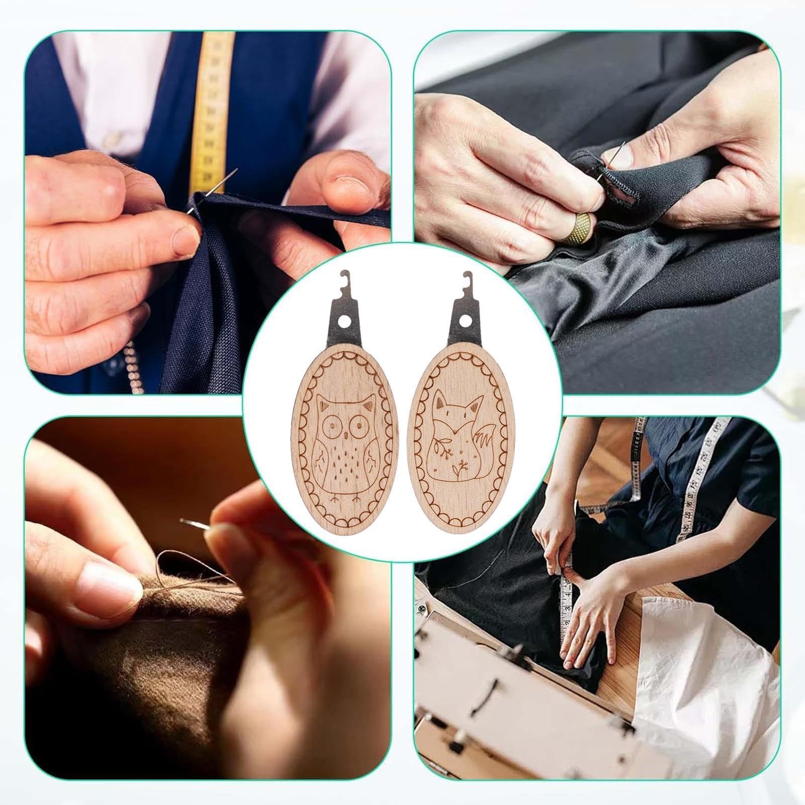 2 개/대 바늘 스레더 사용하기 쉬운 퀼팅 보조 자수  - Embroidery Converter 리뷰 및 가격