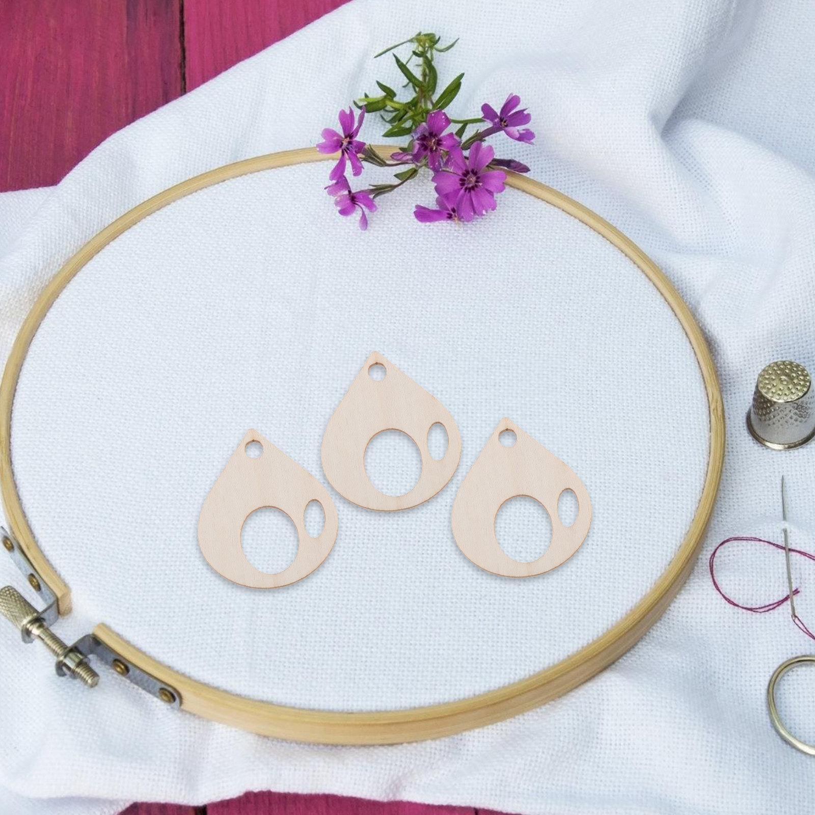50개 크로스 스티치 실 정리함 나무 자수실 홀더 자수 - Embroidery Cross Stitch Patterns 리뷰 및 가격