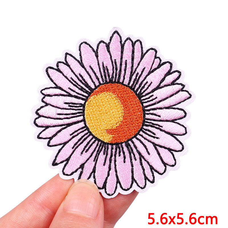 꽃 및 자동차 패치 데이지 해바라기 자수 패치, 의류용 - Embroidery Daisy Flower 리뷰 및 가격