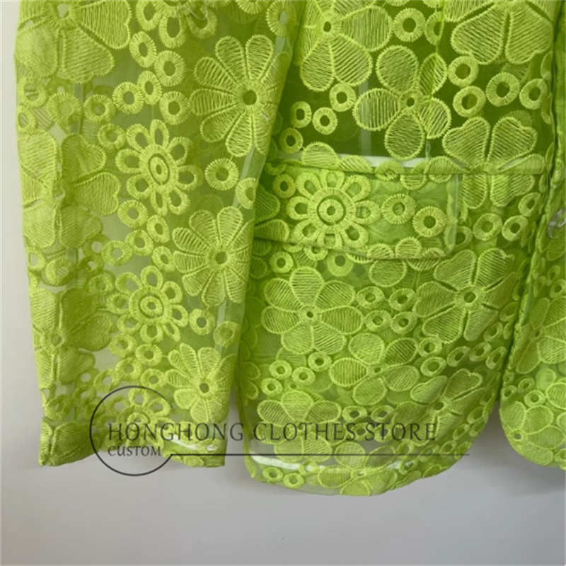 형광 노란색 무거운 자수 시스루 오간자 고급스럽고 개성 - Embroidery Yellow 리뷰 및 가격