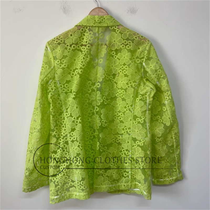 형광 노란색 무거운 자수 시스루 오간자 고급스럽고 개성 - Embroidery Yellow 리뷰 및 가격