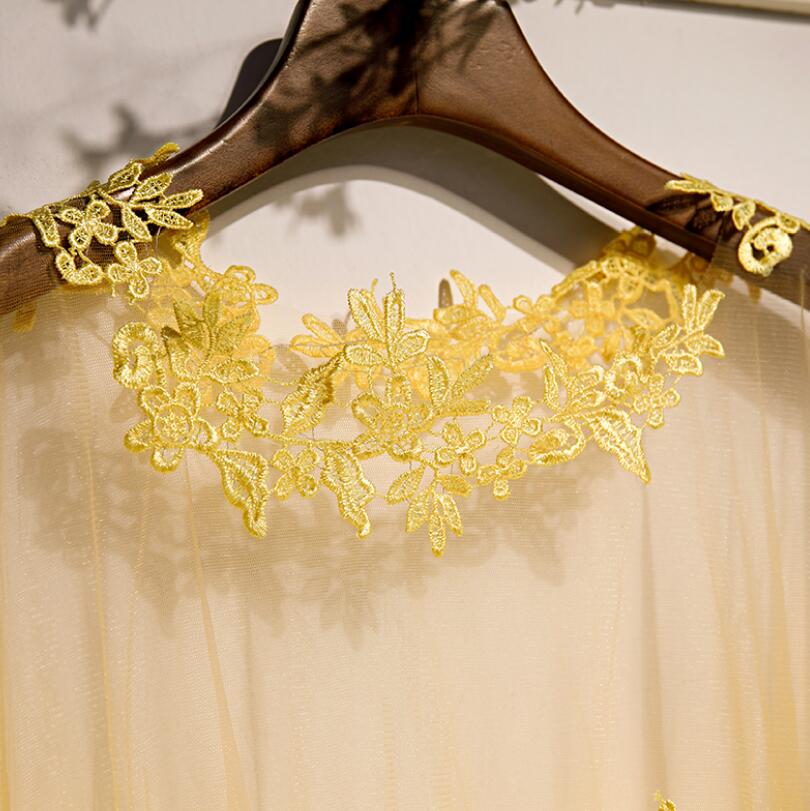 여성 봄 여름 꽃 자수 노란색 메쉬 파시미나 여성 여름 - Embroidery Yellow 리뷰 및 가격