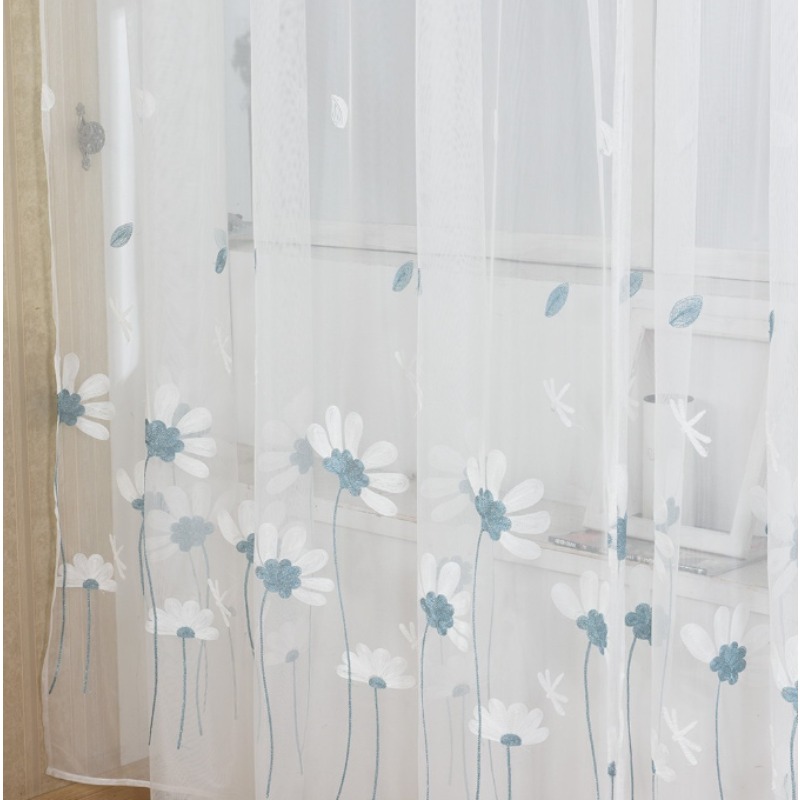 심플 모던 파스토럴 스타일 자수 잠자리 꽃 자수 데이지 - Embroidery Daisy Flower 리뷰 및 가격