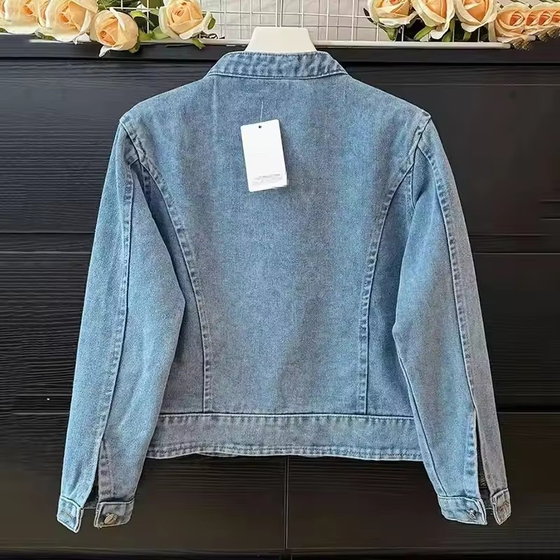 2025 봄 가을 신상 데님 자켓 여성 캐주얼 청자켓  - Embroidery Jacket Jeans 리뷰 및 가격