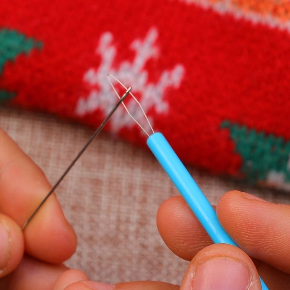 10Pcs 바느질 스레딩 바늘 Threaders 바느질 - Embroidery Cross Stitch Patterns 리뷰 및 가격