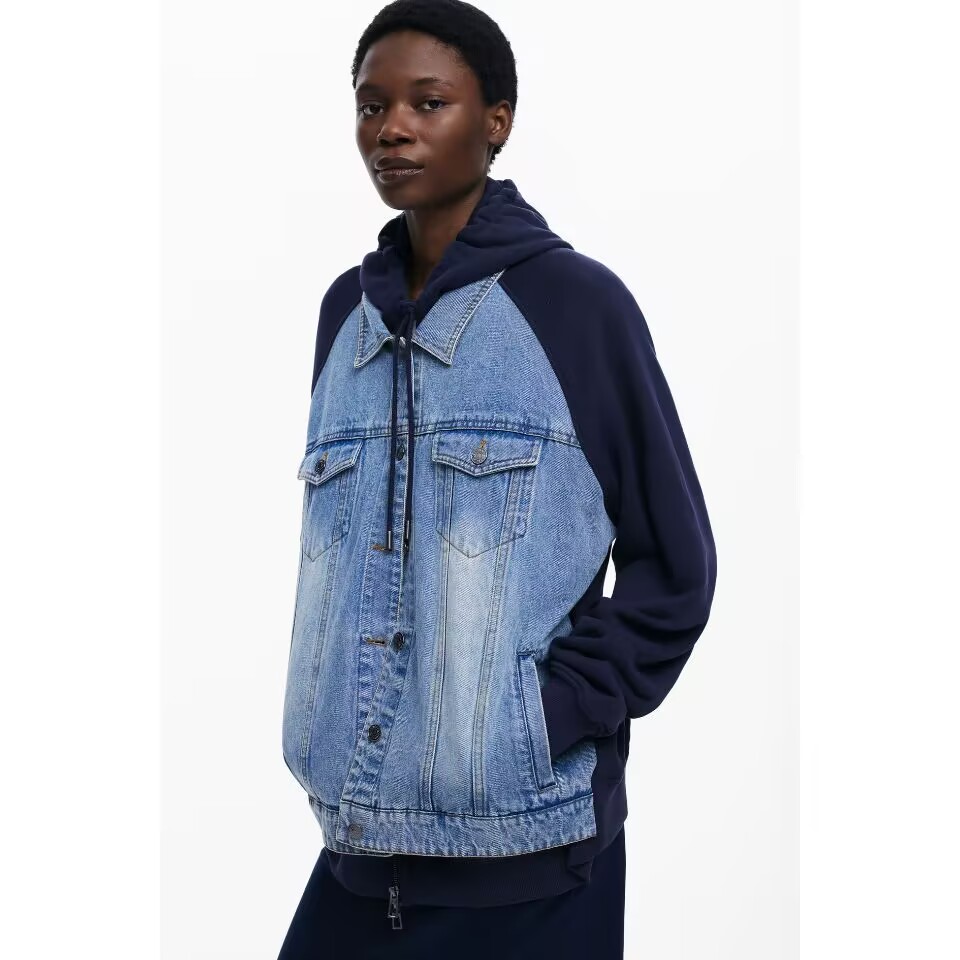 스페인 해외 무역 신상 자수 꽃무늬 하이 스트리트 트렌 - Embroidery Jacket Jeans 리뷰 및 가격