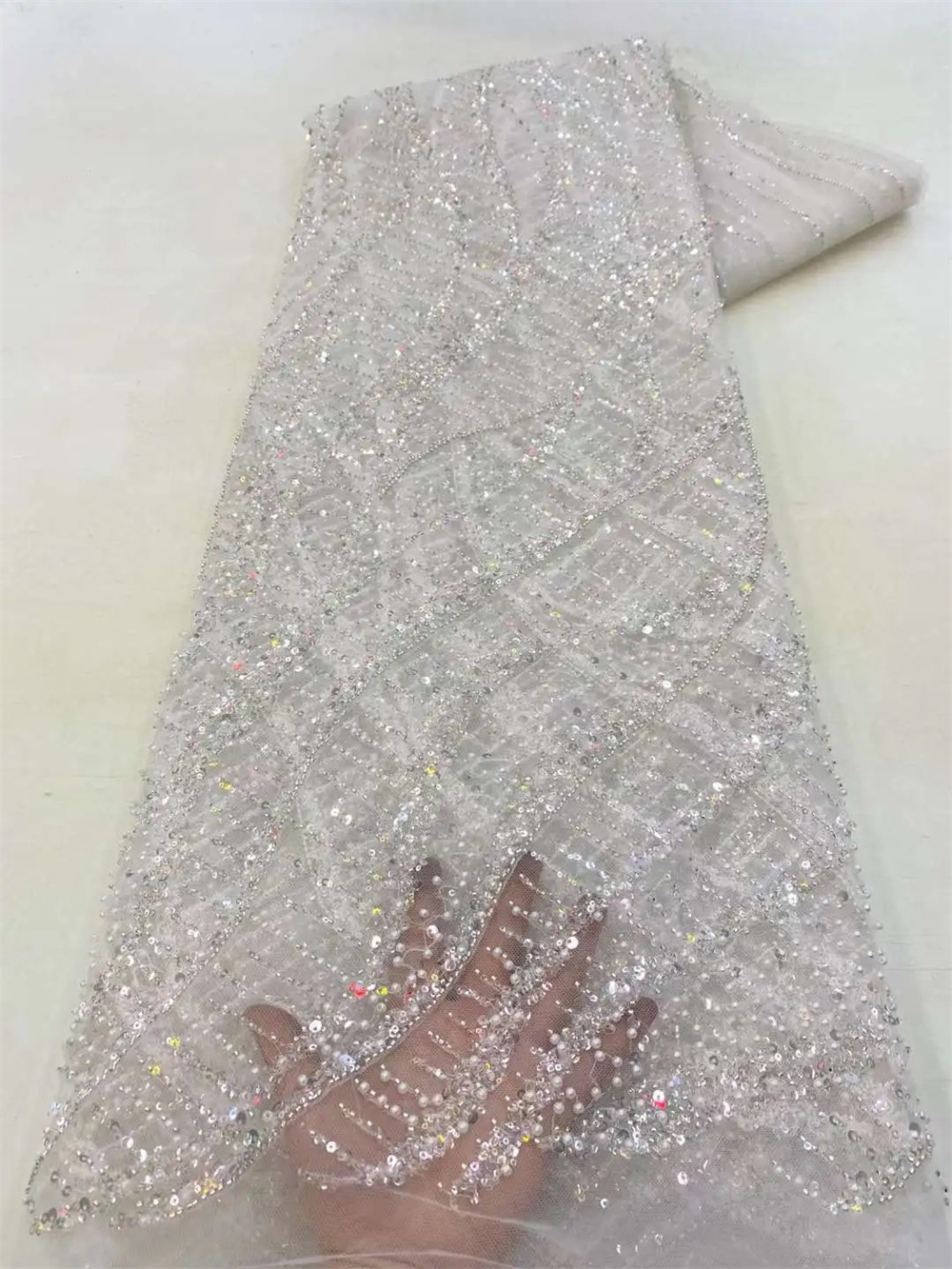 아프리카 스팽글 비즈 레이스 원단, 하이 퀄리티 프렌치 - Embroidery Gradient 리뷰 및 가격