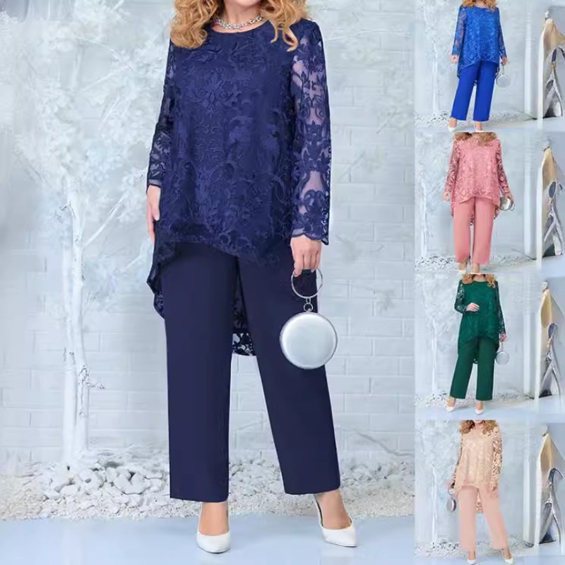 여성용 이브닝 드레스 레이스 자수 바지 투피스 칵테일  - Embroidery Abaya 리뷰 및 가격