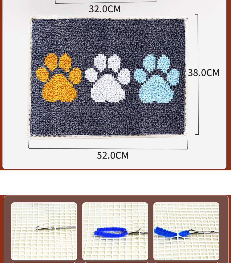 자수 캔버스 래치 후크 키트, GT140 미완성 아크릴 - Printed Embroidery Kit 리뷰 및 가격